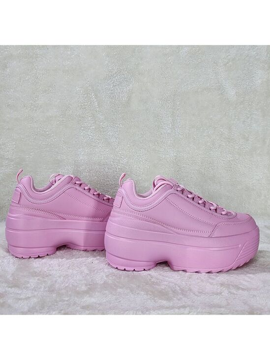 Berness Shoes - NIB Ultra Cush Baby Light Pink Platform Sneakers